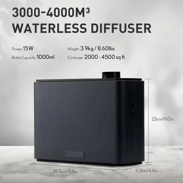 4000m³ Fragrance Diffuser & Electric Air Freshner